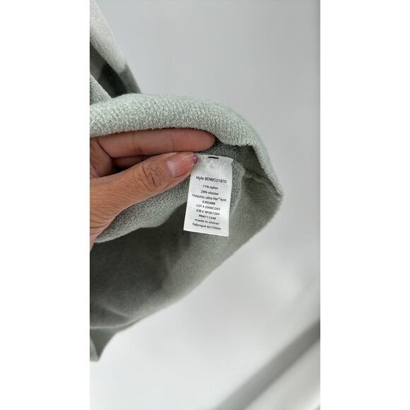 Barefoot Dreams Cozy Chic Ultra Lite Ocean Reef Sweater Blue Water sz xs soft - Picture 6 of 7